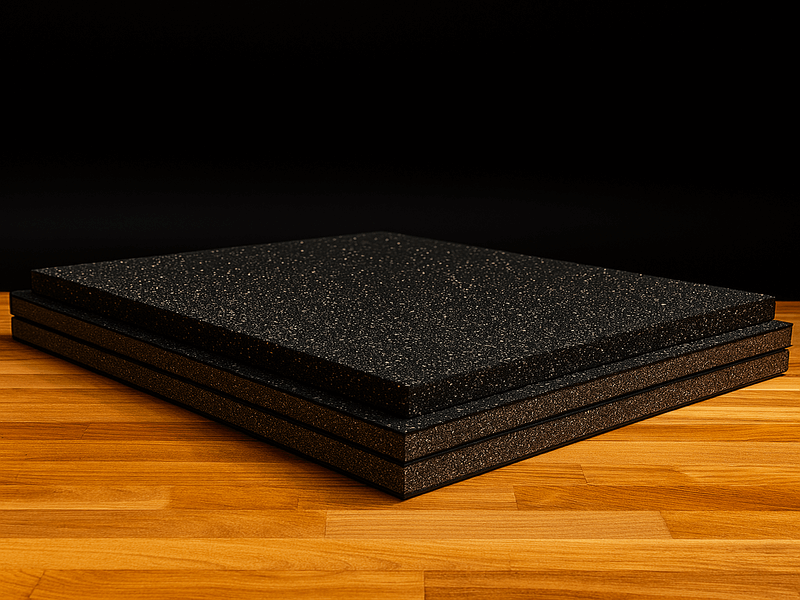 Rubber Underlayment Manufacturing Process